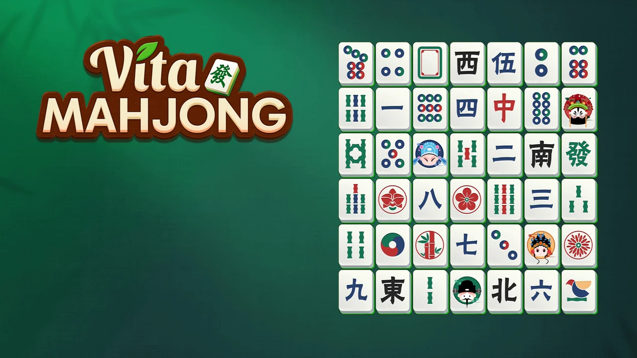 Vita Mahjong gameplay preview